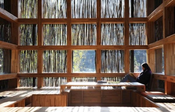 LiYuan Library, near Beijing. Atelier Li Xiaodong.
